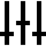 Option Bar Settings 1400 SVG Icon